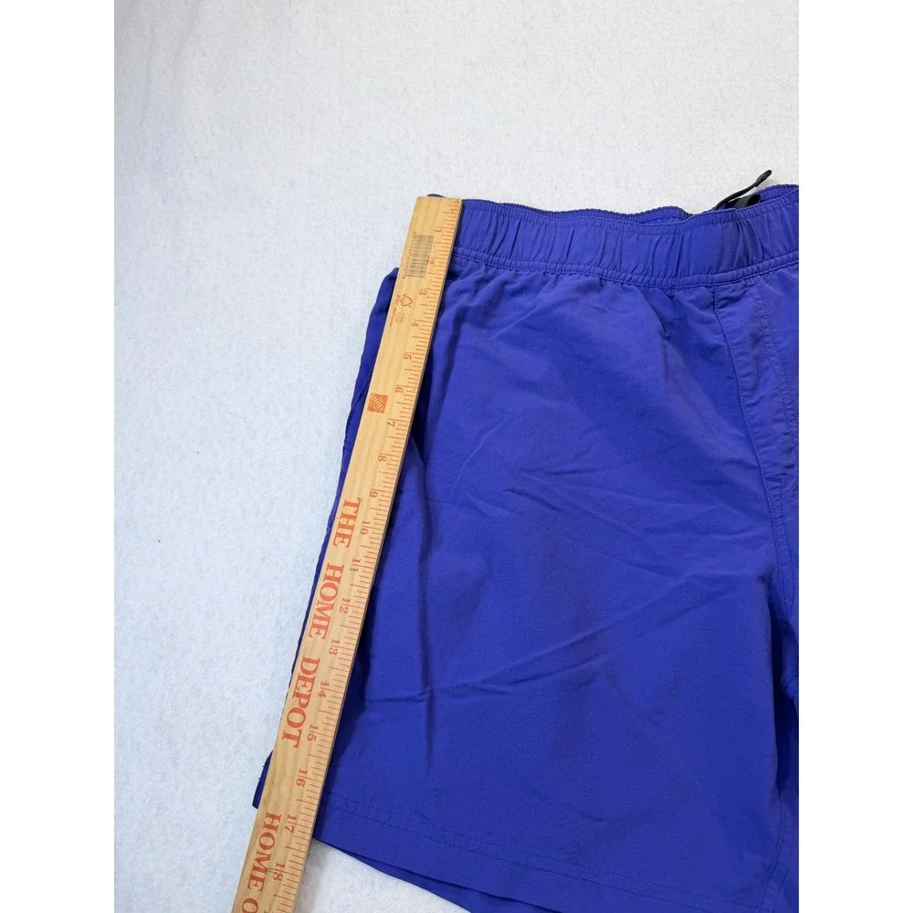 The North Face Mens Purple Athletic Hiking Shorts Elastic Waist Size XL  READ
